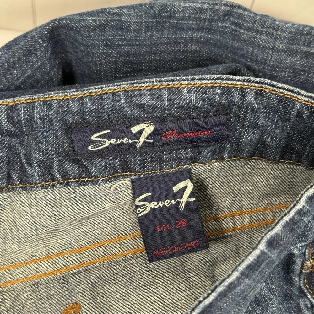 Seven7 Premium Jeans Cotton Bootcut Denim‎ Pants Casual Everyday Plain Basics 28